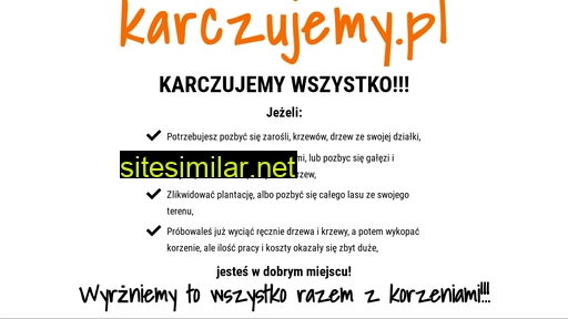 karczujemy.pl alternative sites