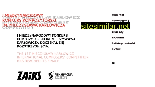 karlowiczcompetition.pl alternative sites