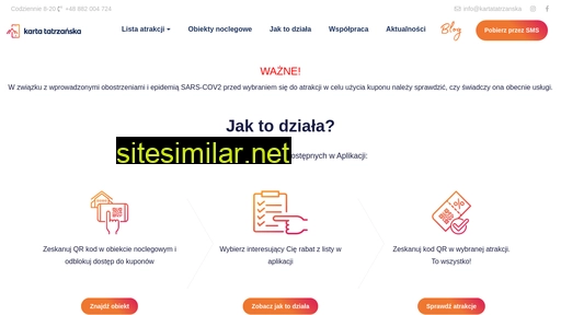 kartatatrzanska.pl alternative sites