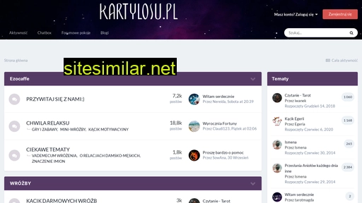kartylosu.pl alternative sites