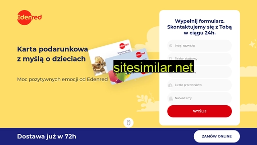 kartypodarunkowe.edenred.pl alternative sites