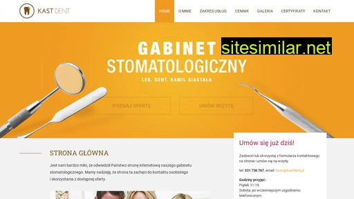 kastdent.pl alternative sites