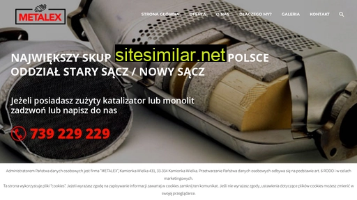 katalizatorymetalex.pl alternative sites