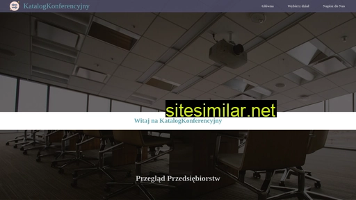 katalog-konferencyjny.pl alternative sites