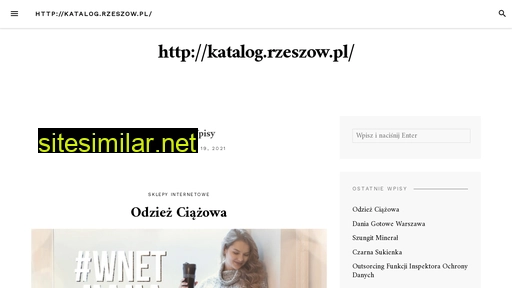 katalog.rzeszow.pl alternative sites