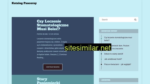 katalogpancerny.pl alternative sites