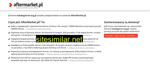 katalogstron.org.pl alternative sites