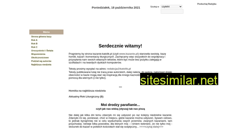 kazanie.pl alternative sites