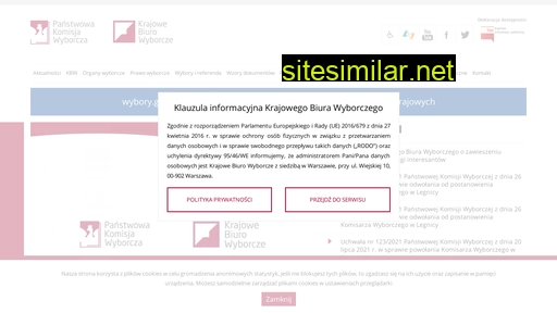 kbw.gov.pl alternative sites