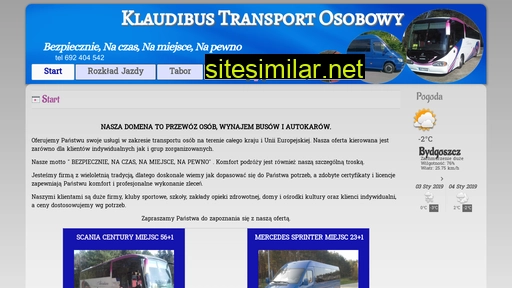 klaudibus.pl alternative sites
