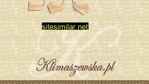 klimaszewska.pl alternative sites