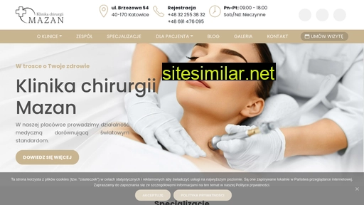 klinika-mazan.pl alternative sites