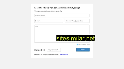 klinika-okulistyczna.pl alternative sites