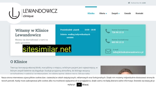klinikalewandowicz.pl alternative sites