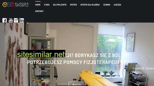 klinikasportu.pl alternative sites