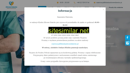 klinikazdrowedziecko.pl alternative sites
