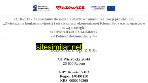 klonet.pl alternative sites