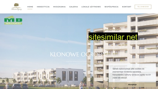 klonoweogrody.pl alternative sites
