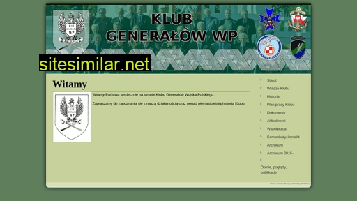 klubgeneralow.pl alternative sites