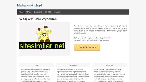 klubwysokich.pl alternative sites