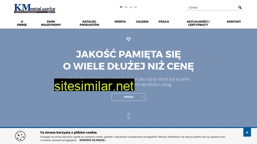 kmmetalworks.pl alternative sites