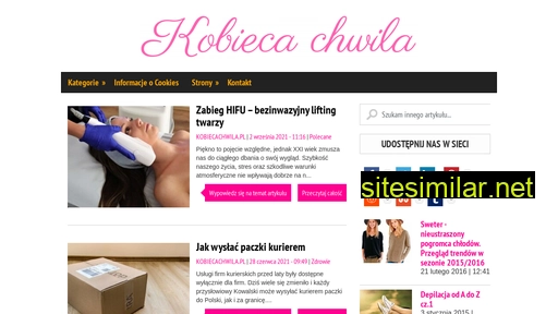 kobiecachwila.pl alternative sites