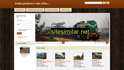 kolejpiaskowa.pl alternative sites