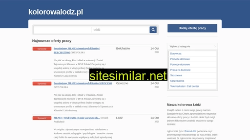 kolorowalodz.pl alternative sites