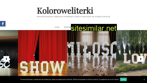 koloroweliterki.pl alternative sites