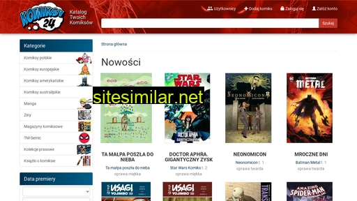 komiksy24.pl alternative sites