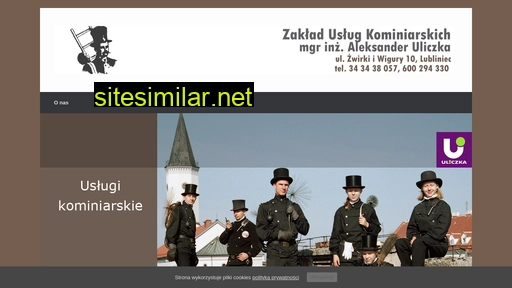kominiarzlubliniec.pl alternative sites
