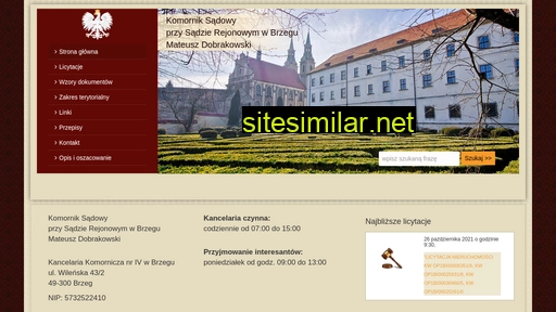 komornik-brzeg.pl alternative sites
