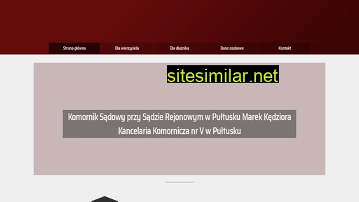 komornik-kedziora.pl alternative sites