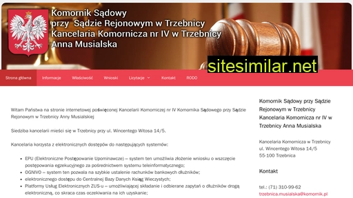 komornik-musialska.pl alternative sites