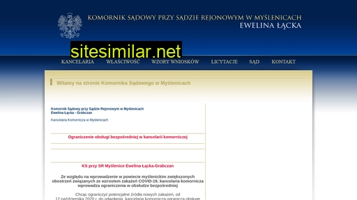 komornik-myslenice.pl alternative sites