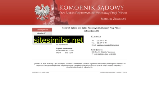 komornik-zawadzki.pl alternative sites