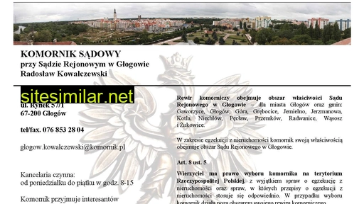 komornik.glogow.pl alternative sites