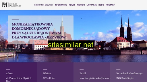 komornikbielany.pl alternative sites