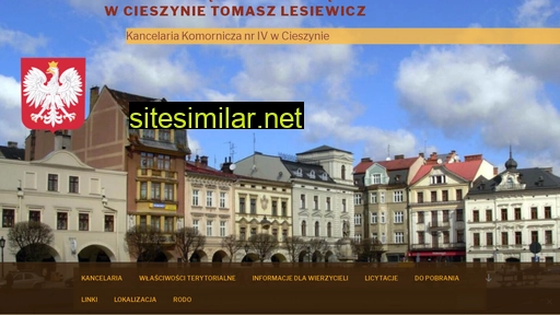komornikcieszyn.pl alternative sites