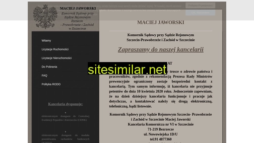 komornikjaworski.pl alternative sites