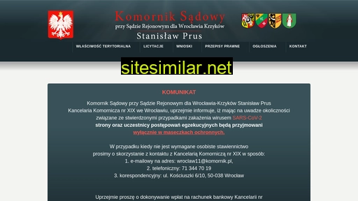 komornikprus.pl alternative sites