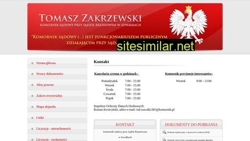 komorniksuwalki.pl alternative sites