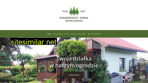 Komorowice-sosna similar sites