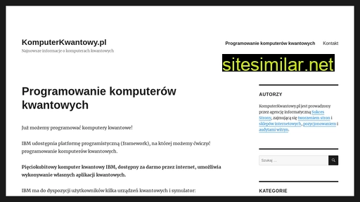 komputerkwantowy.pl alternative sites