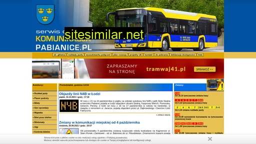 komunikacjapabianice.pl alternative sites