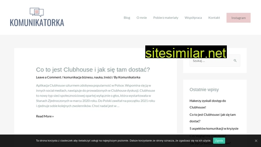 komunikatorka.com.pl alternative sites