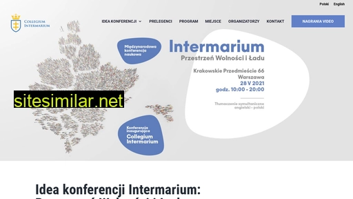konferencjaintermarium.pl alternative sites
