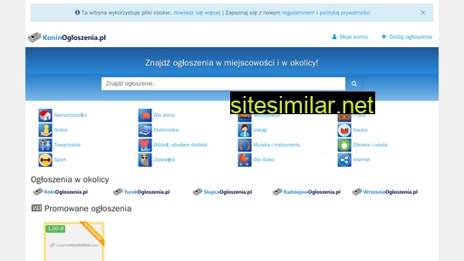 koninogloszenia.pl alternative sites