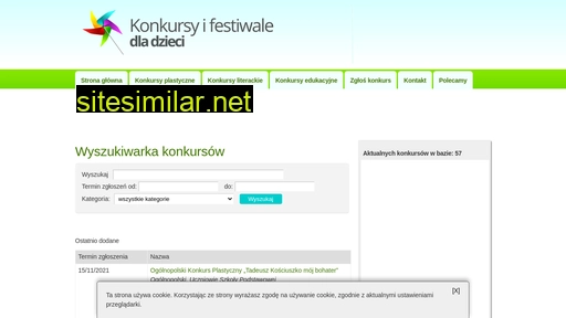 konkursydladzieci.pl alternative sites