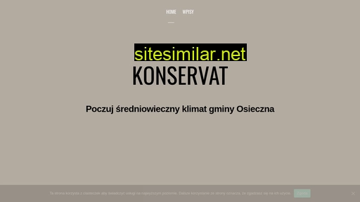 konservat.pl alternative sites